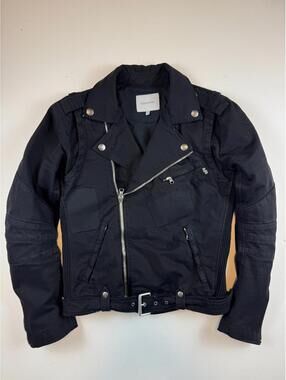 Pierre Balmain Cotton Patch Rider Jacket